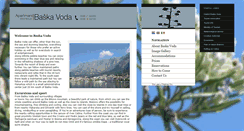 Desktop Screenshot of apartmanibaskavoda.com